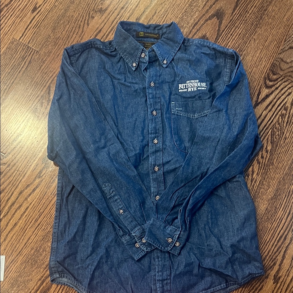 Denim Button-Down Shirt